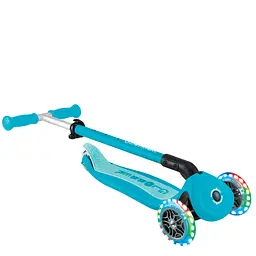 Самокат Globber Go Up Active Lights 360 колеса світяться до 20/50кг від 1 року блакитний (749-300) - мініатюра 14