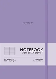 Блокнот «Notebook» у лінію (фіолетовий)