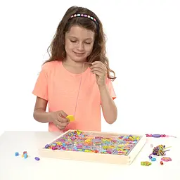 Набір дерев'яних намистин Melissa & Doug Літній сад (MD4169) - мініатюра 6