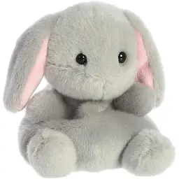 Іграшка м'яконабивна Aurora Palm Pals висловухе сіре кроля 15 см (210767P) - мініатюра 2