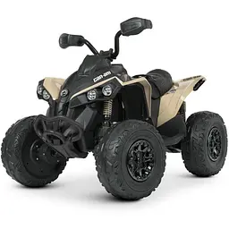 Дитячий електромобіль Квадроцикл Bambi M 5001EBLR-13 Бежевий