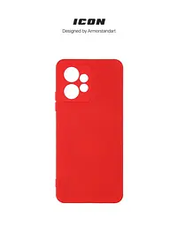 Чехол ArmorStandart ICON для Xiaomi Redmi Note 12 4G Camera cover Red (ARM67703) - мініатюра 3