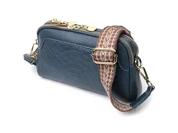 Модна сумка на два відділення з натуральної шкіри Vintage 22х14х6,5 см sum0028997