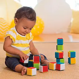 Розвиваючий набір Infantino Тесктурні кубики, 24 шт. (316051I) - мініатюра 2