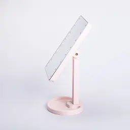 Косметичне дзеркало з LED-підсвіткою 16 світлодіодів, рожевий Yiwu HP-10-3AP - мініатюра 3