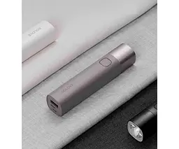 Ліхтар Solove X3S Portable Flashlight USB-C павер банк сіро-коричневий - мініатюра 3