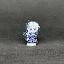 Акрилова колекційна фігурка Геншин Імпакт - Genshin Impact Chibi Невілетт (Neuvillette) 1 10 см - мініатюра 2