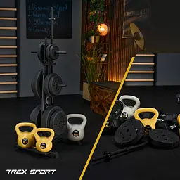 Стійка для дисків та грифів Trex Sport TX-065WR з полицями - мініатюра 17