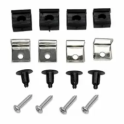 Дефлектор капота мухобойка Citroen Berlingo 1996-2002 Євро кріплення (Vip Tuning) CN06 - мініатюра 2