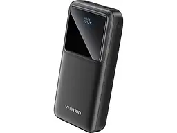 Зовнішній акумулятор (Power Bank) Vention 20000mAh 22.5W Black (FHLB0)