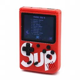Ігрова консоль приставка dendy SEGA 400 ігор 8 Bit SUP Game без джойстика Червоний - мініатюра 3