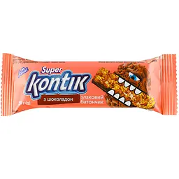 Батончик Konti Super Kontik злаковый с шоколадом 29 г (941594)