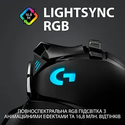 Миша Logitech G502 Lightspeed Black (910-005567) [64932] - мініатюра 9