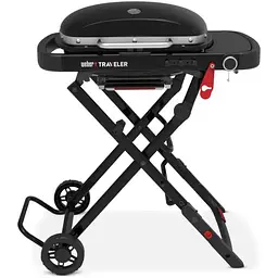 Гриль газовий Weber Traveler Compact Portable чорний (1500527) - мініатюра 2