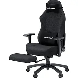 Геймерське крісло Anda Seat Luna Pro L Dark Gray Fabric (AD18T-44-GB-F) [148712] - мініатюра 5