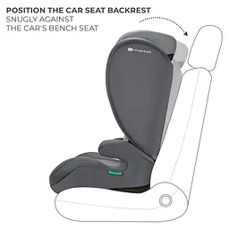 Автокрісло Kinderkraft i-Spark Grey (KCISPA00GRY0000) - мініатюра 12