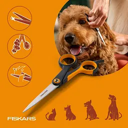 Ножиці для підрівнювання Fiskars Pet Care (2009126) - мініатюра 2