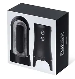 Мастурбатор Tenga Flip Zero EVR Electronic Vibrotation, 16х5 см (чорний) - мініатюра 3