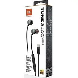 Бездротові навушники JBL Harman TUNE 310C Bluetooth стерео чорні TUNE310C - мініатюра 5