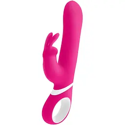 Вібратор-кролик S Pleasures Premium Naughty 22,7 см (рожевий)