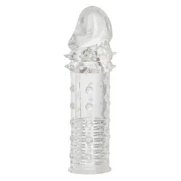 Насадка на пеніс Calexotics Extender, 16 см (прозорий) - мініатюра 3