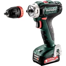 Дриль-шуруповерт Metabo PowerMaxx BS 12 Q [601037500] [119770] - мініатюра 2
