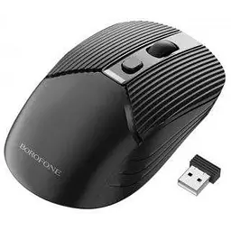 Бездротова миша Borofone BG5 2.4G 800/1200/1600dpi для пк та ноутбуків чорний