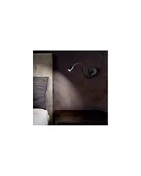 Бра Ideal Lux FOCUS AP1 NERO - мініатюра 2