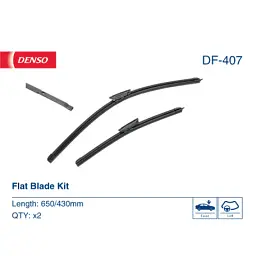 Щітка склоочисника Denso DF-407 - мініатюра 2