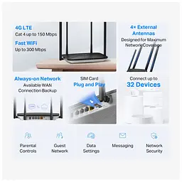 Маршрутизатор Mercusys MB115-4G - мініатюра 5