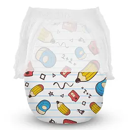 Підгузки-трусики Offspring Scriblee розмір XL (12-20 кг) 30 шт. (DP-OI-FAP-XL30P-SCR) - мініатюра 2