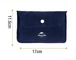 Подушка надувна Naturehike Square Inflatable (NH18F018-Z) темно-блакитний - мініатюра 3