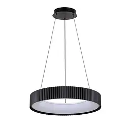 Люстра стельова LED Levistella 781P3165 (500) BK, 74W, 3000-6000K, чорний метал, сучасний стиль для дому