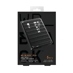 Зовнішній жорсткий диск Western Digital USB3.2 5TB EXT. GAME DRIVE BLACK WDBA3A0050BBK-WESN WDC (WDBA3A0050BBK-WESN) - мініатюра 6