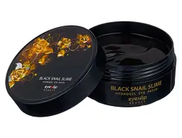 Патчі для зони під очима Eyenlip Black Snail Slime Hydrogel Eye Patch 60 шт. - мініатюра 2
