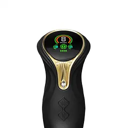 Вібратор-кролик Zalo Mose Rabbit Thruster 25.7 см чорний - мініатюра 15