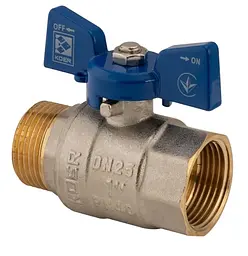 Кран кульовий Koer 1" ГШМ (KR.218.B) синій KR2721