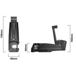 Автотримач на підголівник крісла BASEUS Backseat holder hook SUHZ-A01 - мініатюра 5