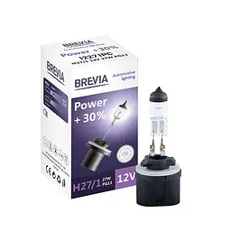 Галогенова лампа Brevia H27/1 12V 27W PG13 Power +30% CP(12271PC )