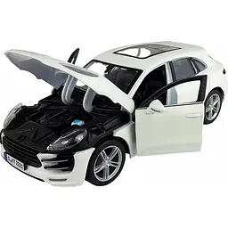 Автомодель Bburago Porsche Macan 1:24 White (18-21077) [119090] - мініатюра 3