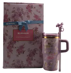 Термокухоль Stanley Quencher H2.0 Tumbler з неіржавкої сталі 0,59 л Happy Thoughts KT6007865