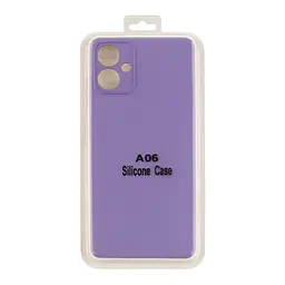 Чохол Silicone Cover з рамкою камери Samsung Galaxy A06/A065 Elegant Purple - мініатюра 2