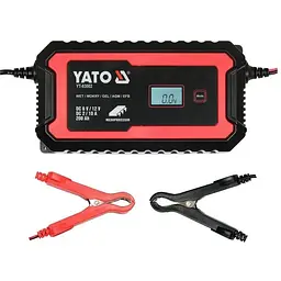 Зарядний пристрій для автомобільного акумулятора Yato YT-83002