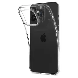 Чохол Spigen Liquid Crystal Crystal Clear для iPhone 15 Pro (ACS06699) - мініатюра 4