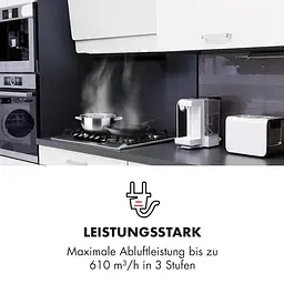 Витяжка Klarstein Aurica 60 600 м³/год (10032765) - мініатюра 7