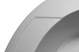 Кухонна мийка гранітна Miraggio Tuluza white 520x483x204 00210402, Білий - мініатюра 4