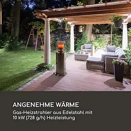 Газовий обігрівач Blumfeldt Heatwave 10 кВт (10035957) - мініатюра 2