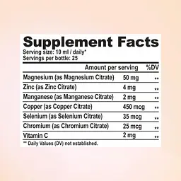 Метаболізм бустер Nano Pure Labs Simply Science Bioavailable mineral complex Metabolism Booster 250 мл - мініатюра 7