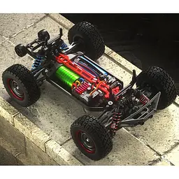 Машинка на радіокеруванні JJRC Q130-A All-wheel Drive SUV Black/Blue [119077] - мініатюра 6