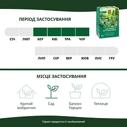Тверде добриво COMPO тривалої дії для хвойних 0.85 кг - мініатюра 7